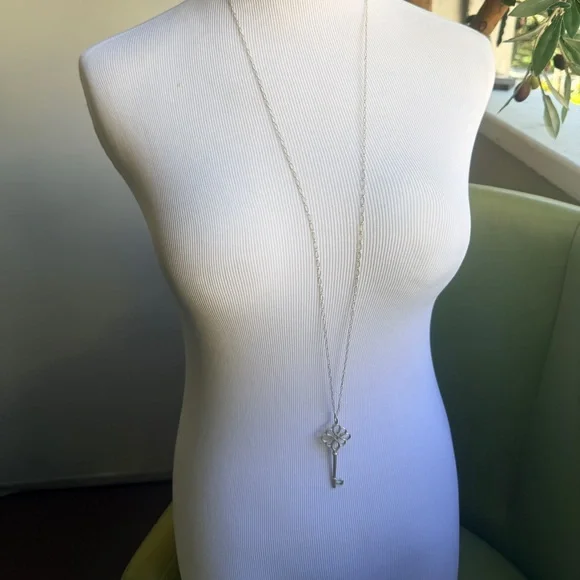 Tiffany & Co. Sterling Silver Key Necklace - Picture 11 of 15